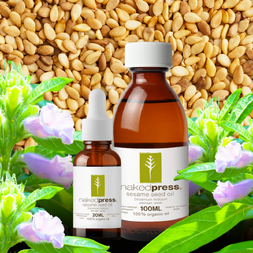 SESAME SEED OIL ORGANIC VIRGIN (INDIA)