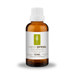 Lemongrass Essential Oil - 100% Pure (India), 100ml