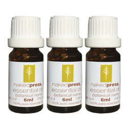 5ML x 3 - ROSALINA OIL (AUSTRALIA) - 100% PURE ESSENTIAL OIL (STEAM DISTILLED) - AROMATHERAPY GRADE - (MELALEUCA ERICIFOLIA)