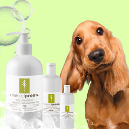 Dog Shampoo - 100% Organic with Essential Oils (Palm Oil Free)