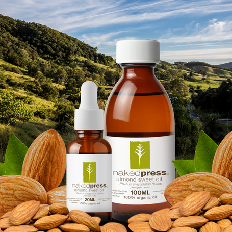 Almond Sweet Oil - 100% Organic Refined (Spain)