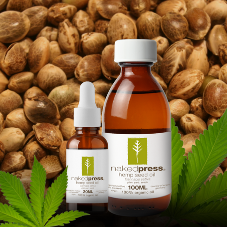 Hemp Seed Oil - 100% Organic Virgin (Germany)