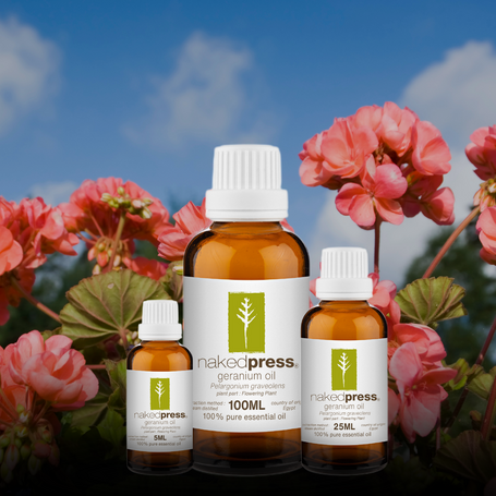 Geranium Essential Oil - 100% Pure (Egypt)