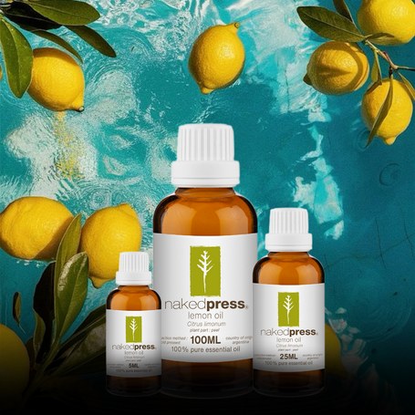 Lemon Essential Oil - 100% Pure (Argentina)