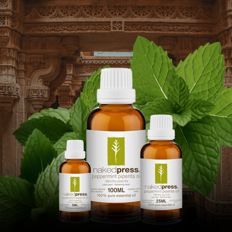 Peppermint Piperita Essential Oil - 100% Pure (India)