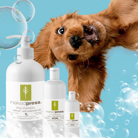 Dog Shampoo - 100% Natural with Essential Oils (Palm Oil Free)